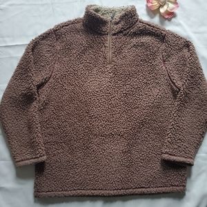 Saint Bernard sherpa sweater